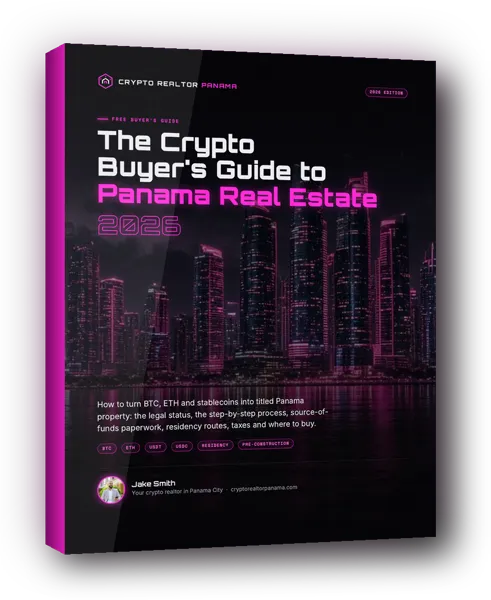 Cover of The Crypto Buyer's Guide to Panama 2026