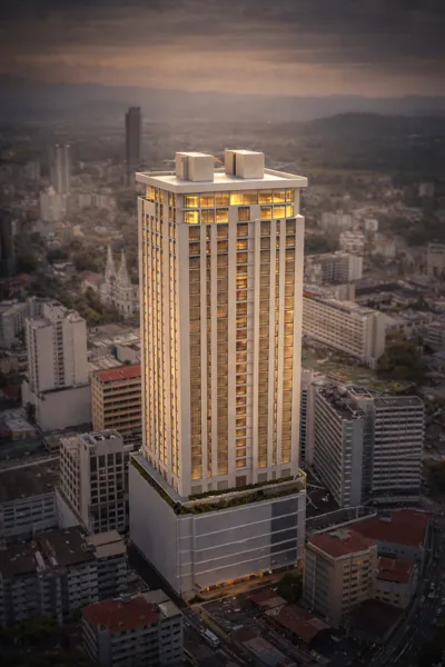 Rendu du promoteur de la tour Pullman Hotel & Casino sur la Vía España, Panama City